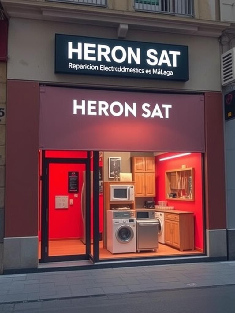 Reparación Electrodomésticos Málaga HERON SAT 1 Reparación Electrodomésticos Málaga HERON SAT